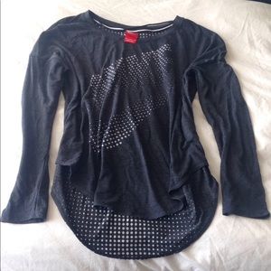Nike long sleeved exercise top